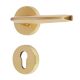 Handmade Golden Brass New Model Door Handle Lock Set