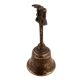 Handmade Multicolored Brass Bell Ghanti Laxmi Ganesha Handle