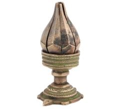 Incense Holder Lotus Flower With Turtle For Pooja Room
