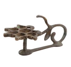 Brass Vintage Used A Small Arti Lamp With Handle