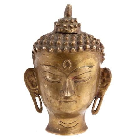 Brass Budha Head From Bihar To Offer Peace And Blessings