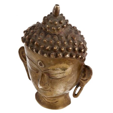 Brass Budha Head From Bihar To Offer Peace And Blessings