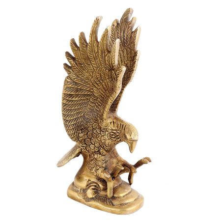 Brass Flying Eagle For Success And Prosperity