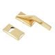 Handmade Golden Finish Mortise Door Lock Handle Set