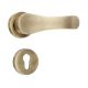 Handmade Antique Gold Brass  Mortise Door Lock Handle Set