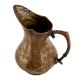 Handmade Brown Brass Tribal Design Pitcher Water Jug