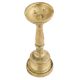 Brass Small Vintage Used Oil Lampstand With One Jyoti
