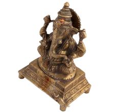 Sitting Lord Ganesha Figure For Home Decor