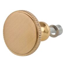 Handmade Round Golden Champagne Door Knob