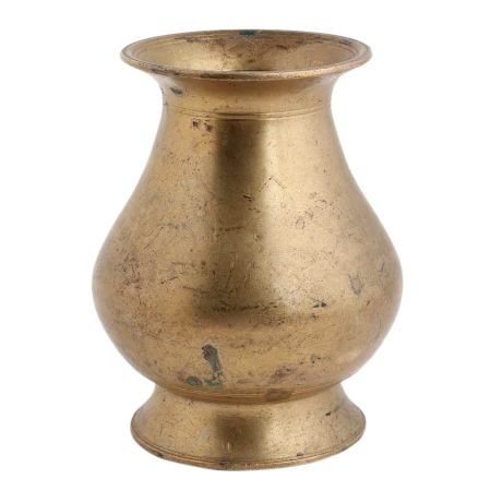 Holy Water Pot Plain In Brass