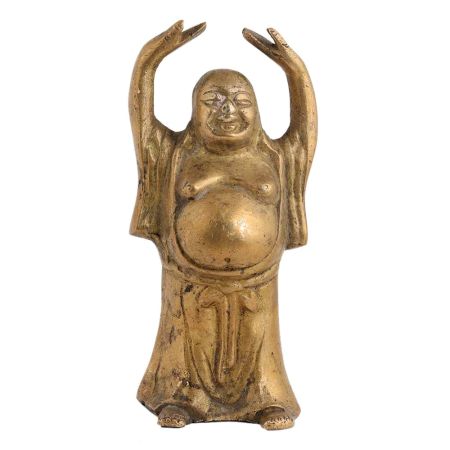 Happy Budha Standing With Arms Up