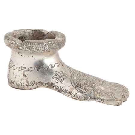 Ashtray Nickel-plated Like Shoes