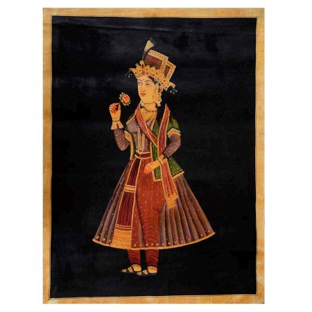 Canvas Painting of Mughal princess Mumtaz Mahal