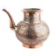 Vintage Copper Pot Sagar Carved Very Finally