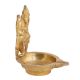 Oil Lamp With Ganesha Plate