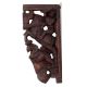 Hand Cared Antique Red Wooden Horse wall Bracket