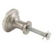 Handmade Nickel-Finish Round Brass Cabinet Knob