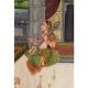 Mughal Canvas Painting Showing Harems Of the Mughal Emperor