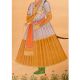 Canvas Painting Of Emperor Jahangir Standing With Sword