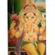 Hand Painted Ganesha Painting For Home Decoration