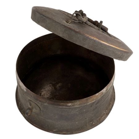 Handmade Antique Brass Scissor-Style Bird Candle Snuffer