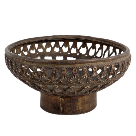 Handmade Brown Brass Mortar Pestle Kitchen Masher