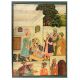 Handmade Canvas Painting Of Mughal Harem Love Scene
