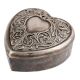 Vintage Heart Shape Box Big