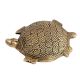 Handmade Golden Polished Brass Metal Turtle Statue