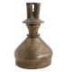 Handmade Antique Brass Dual Funnel Hookah Base