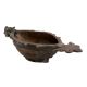 Handmade Brown Brass Lion Figural Bowl