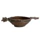 Handmade Brown Brass Lion Figural Bowl