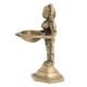 Handmade Antique Brass Paavai Vilakku Brass Oil Lamp