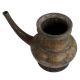 Handmade Black Brass South Indian kindi pot