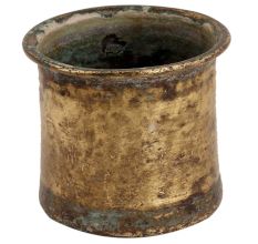 Handmade Patina Brass Panchpatra Cup