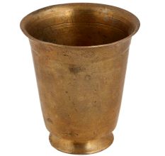 Handmade Antique Brass Drinking Glass Cup For Gifting