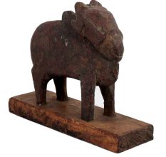 Tribal Bull Statue For Living Room Spaces