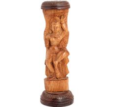 Hand Carved Dancing Lady Goddess Statue