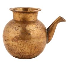 Handmade Antique Brass Rare Ganga jal Water Pot