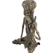 Tribal Male Musician Statue For Home Or Office Decor