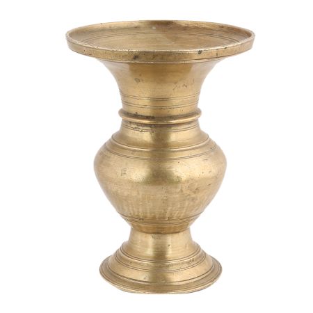 Handmade Golden Brass Flower Vase Pot
