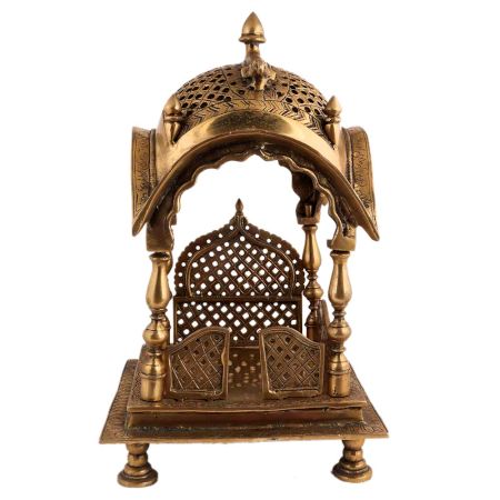 Brass Crafted Temple Decor Small For Home And Pooja Room