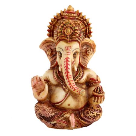Ganesh's Hand-painted Handmade Special Design For Prosperity
