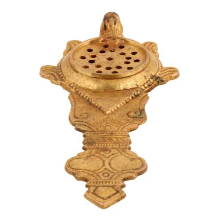 Handmade Antique Brass Tortoise Incense BurnerÂ With Tail Holder