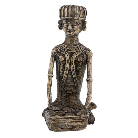 Tribal Man Drummer Statue For Gifting
