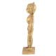 Goddess Rakhumai wife of Lord Vitthal Handmade Golden Brass statue