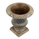 Handmade Antique Brown Brass Urn Planter Pot