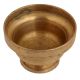 Handmade Golden Brass Serving Bowl With Thick Band