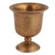 Handmade Golden Brass Serving Cup With Stand For Decoration