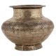Brass Stylish Criss-cross Lota For Gifting And Home Decor